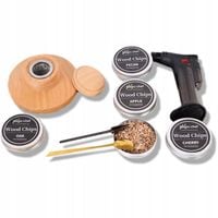 Zestaw do wędzenia whisky, do drinków, barmański smoker z narzędziami,