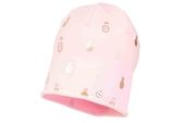 JAMIKS Dina czapka dla dziewczynki beanie ananasy różowa 46-48