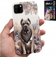 ETUI DO HUAWEI Y5P - PSIE RASY PSIE WZORY POKROWIEC + FOLIA