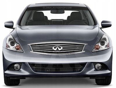 Infiniti Q40 - Chromowane Listwy Grill Chrom Atrapy Zderzaka Tuning na Arena.pl