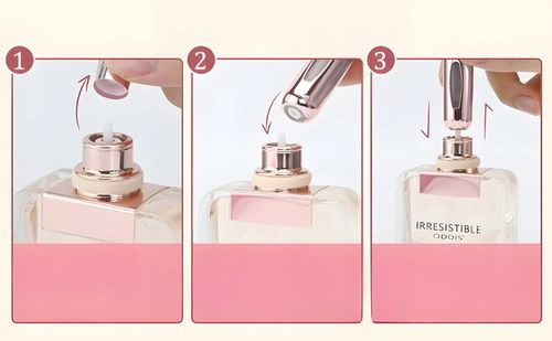 8x Atomizer Podróżny 5ml Butelka na Perfumy Flakon Fiolka Zestaw Dozownik na Arena.pl