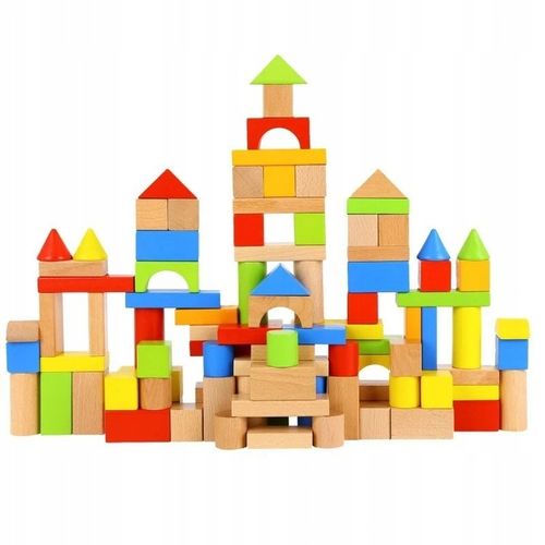 Klocki drewniane Kruzzel 100 el. na Arena.pl