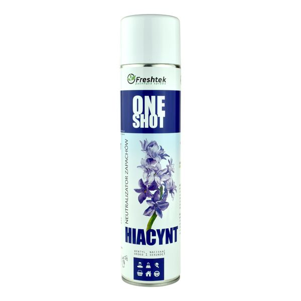 Neutralizator FRESHTEK ONE SHOT Hiacynt 600ml zdjęcie 1