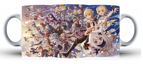 Kubek ceramiczny Genshin Impact na Arena.pl