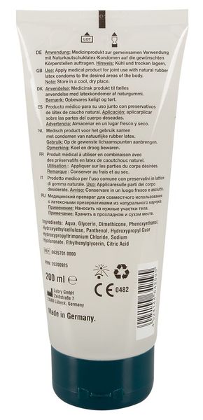 Lubrykant Analny Premium 200 Ml Just Glide zdjęcie 2