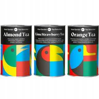 Zestaw 3x100g Kiwi Garden NAPAR Owocowych Herbat z naturalnych owoców MIX