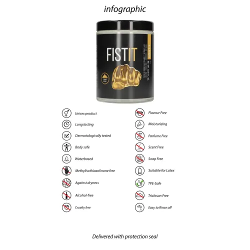 shots fist it żel intymny na bazie wody 1000 ml bezbarwny na Arena.pl