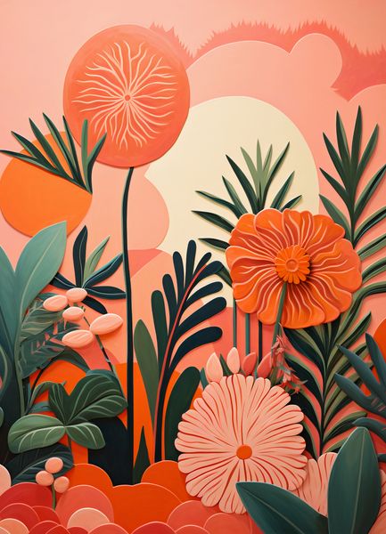 Plakat 13x18cm Koralowy Ogród zdjęcie 1