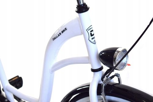 Damski rower miejski damka DALLAS 28 + kosz GRATIS na Arena.pl