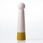 iroha by tenga rin kogane - kompaktowy model z miękką końcowką, żołty