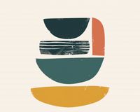 Plakat 50x40cm Fale Wodne