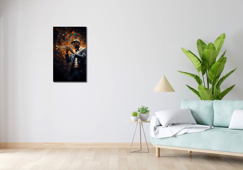 Obraz 40x70cm Symfonia na Trąbce zdjęcie 2