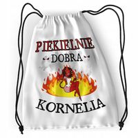 Plecak Dla Korneli Sportowy Szkolny Worek Torba Z Nadrukiem Ze Zdjęciem