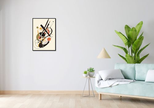 Plakat 50x70cm Abstrakcyjny Rapsod na Arena.pl
