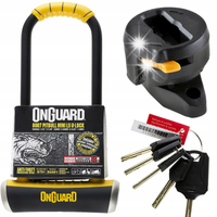 OnGuard 8007X Zapięcie rowerowe U-lock 240x90x14mm