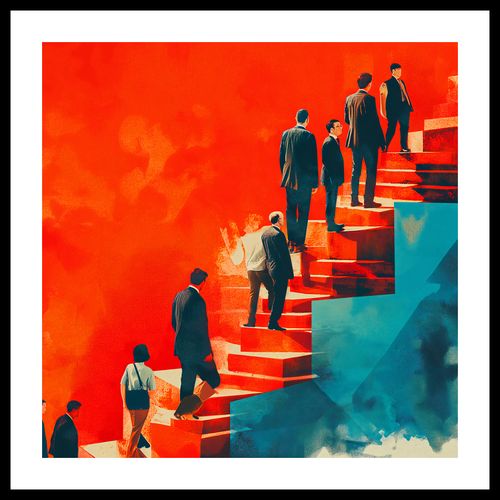 Plakat 60x60cm Metafory Sukcesu na Arena.pl