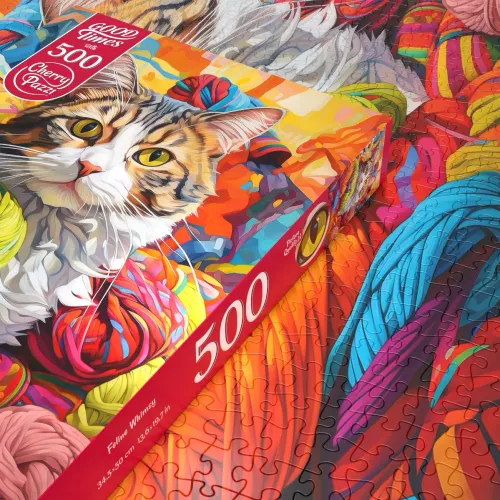 Puzzle 500 elementów. Kocia fantazja 20098 na Arena.pl