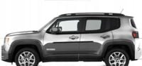 Jeep Renegade - Listwy CZARNE Boczne Drzwi