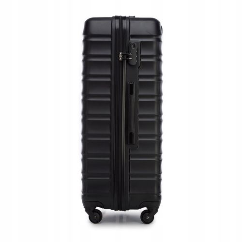 WITTCHEN duża walizka z ABS-u żebrowana czarna na Arena.pl