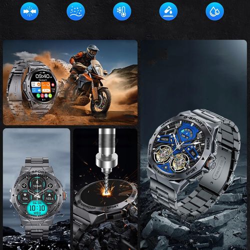 Smartwatch niktrade 201396255 czarny na Arena.pl