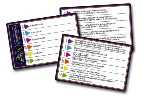 TRIVIAL PURSUIT DOMÓWKA 600 PYTAŃ QUIZ WERSJA PL na Arena.pl