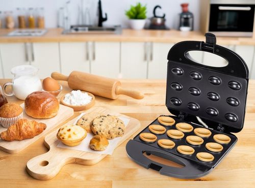 OPIEKACZ DO ORZESZKÓW ELEKTRYCZNY FORMA DO CIASTEK 12 szt. KAMILLE na Arena.pl