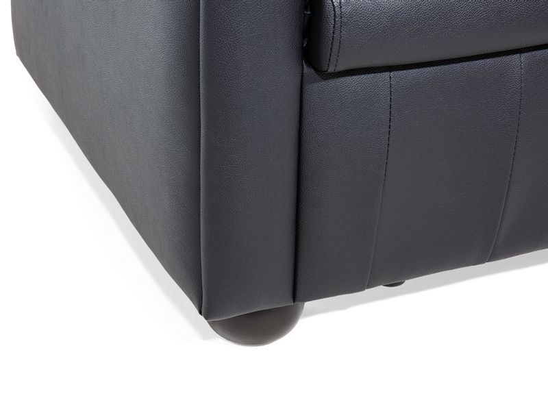 Fotel skórzany czarny CHESTERFIELD zdjęcie 8