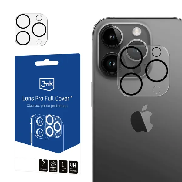 Osłona aparatu 3mk Lens Pro Full Cover na iPhone 11 Pro / iPhone 11 Pro Max zdjęcie 1