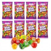 Zestaw 8x 1kg Cukierki Bim Bom Roshen landrynki z nadzieniem owocowym