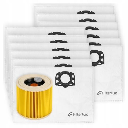 12x Worki Do Odkurzacza KARCHER WD3 WD2 V12 V15 V-17 V19 SE4001 Plus na Arena.pl