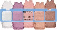 AA WINGS OF COLOR Shine It eyeshadow palette 5*1,45 g