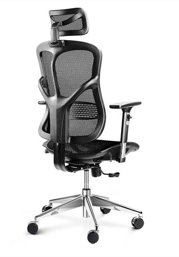 Fotel biurowy, ergonomiczny  Diablo Chair V-BASIC - czarny na Arena.pl