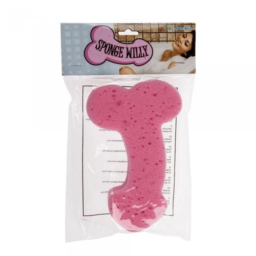 zabawka   bath sponge penis   19cm pink na Arena.pl