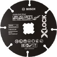 tarcza tnąca x-lock carbide multi wheel 125*1*22.23 10 szt. - b 2608619369