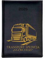 KALENDARZ A5 2026 TYGODNIOWY terminarz nadruk PLANER TRANSPORT SPEDYCJA