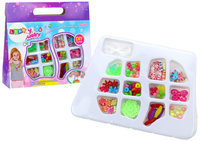 ZESTAW KREATYWNY KORALIKI DO TWORZENIA BIŻUTERII