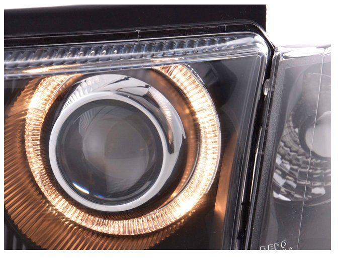 LAMPY  REFLEKTORY DO VW PASSAT B5 OD 1996 DO 2000 Roku DEPO RINGI SOCZEWKI zdjęcie 4