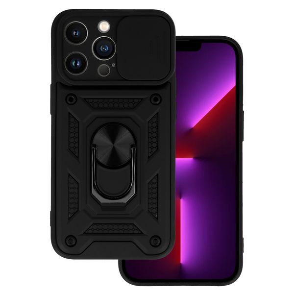 Slide Camera Armor Case do Iphone 13 Pro Czarny zdjęcie 1
