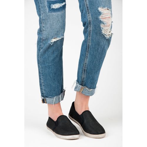 Czarne espadryle slip on r.36 na Arena.pl