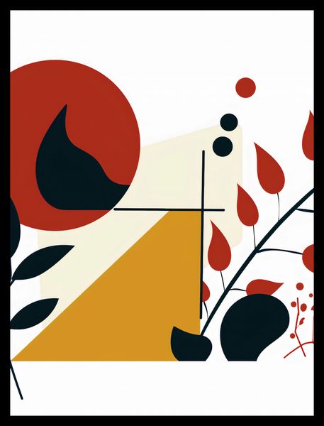 Plakat 60x80cm Ogień i Flora zdjęcie 2