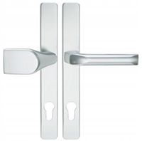 Gałko-Klamka drzwiowa K+Pochwyt HOPPE F1 srebrny