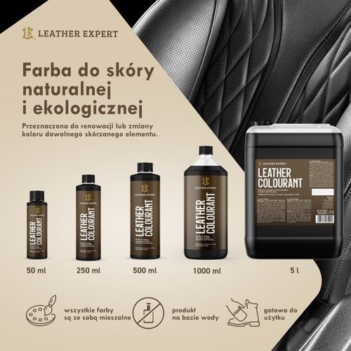 leather expert colourant - light grey farba do skóry naturalnej na Arena.pl