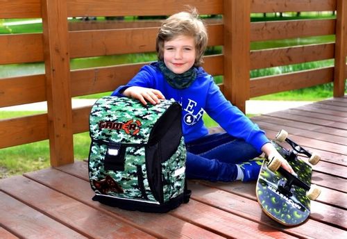 Tornister szkolny jednokomorowy 22l Hama na Arena.pl