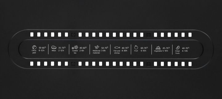 DUŻA SUSZARKA DO GRZYBÓW OWOCÓW TERMOOBIEG 450W ZEGAR PRIMAVEO POJEMNA 12L zdjęcie 7