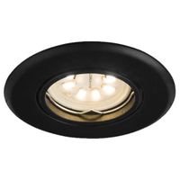 Oczko LAMPA sufitowa TOKIO 3328 Shilo okrągła OPRAWA podtynkowa WPUST regulowany EMILIO czarny