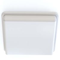 Kwadratowa lampa łazienkowa Tahoe 10037 plafon biały sufitowy