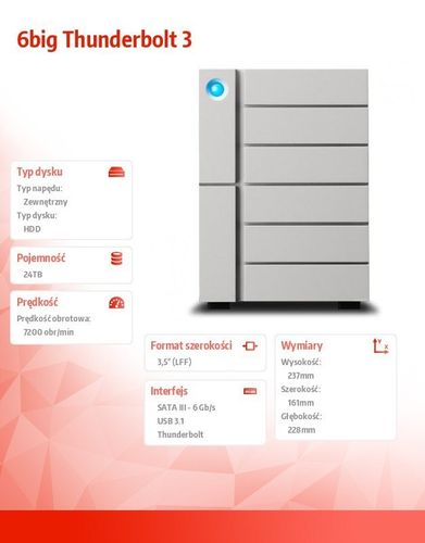 6big Thunderbolt3 24 TB STFK24000400 na Arena.pl