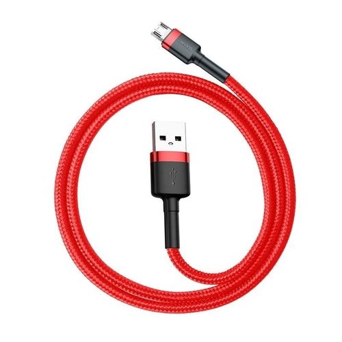 Kabel Micro USB Baseus Cafule 1.5A 2m (czerwony) na Arena.pl