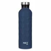 BUTELKA TURYSTYCZNA TERMICZNA 750ML NIEBIESKA NILS NC3805