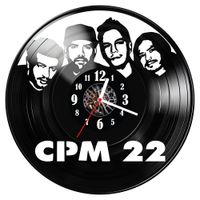 Zegar ścienny z płyty winylowej CPM 22 1384.14